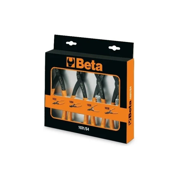 Beta 1031/S4 Set 4 Pinze Seeger Professionali 19-60mm | 010310000