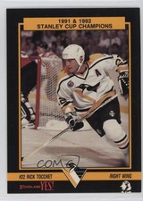 1993 Foodland Pittsburgh Penguins Police Rick Tocchet #4 0q3