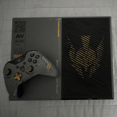 Microsoft Xbox One 1 TB Konsole grau Advanced Warfare Edition Wi Fi