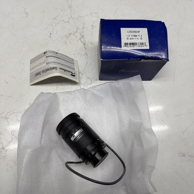 (NEW IN BOX) Rainbow L555VDC4P CCTV Lens DC Auto-Iris CS IR 1/3'' 5-55 mm f/1.4