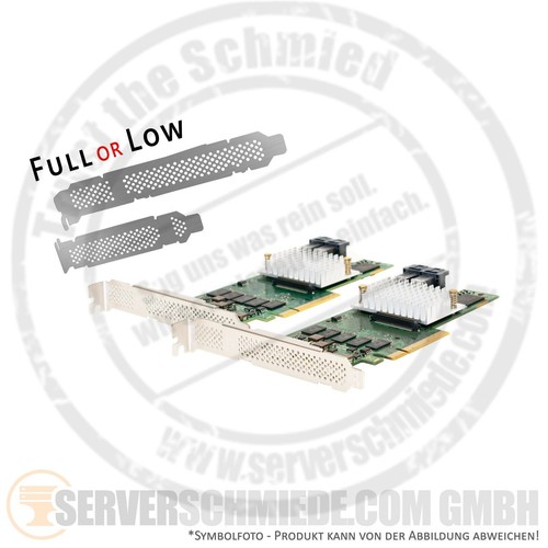 2x Fujitsu D3216 EP420i PCIe 12G 2 GB Cache 8-Port SAS Raid Controller