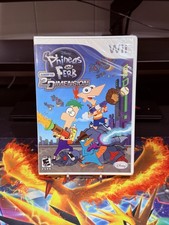 Phineas and Ferb: Across the 2nd Dimension (Nintendo Wii, 2011) Sealed Brand New