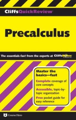 CliffsQuickReview Precalculus - Paperback, by Kelley W. Michael - Very Good