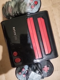 Retro Duo Nintendo NES & SNES Video Game Console System - with 2 Controllers