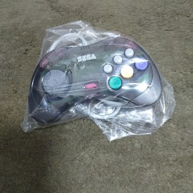 Sega Saturn Cool Pad Controller Skeleton Color Clean No Damage Kids Ages 14+