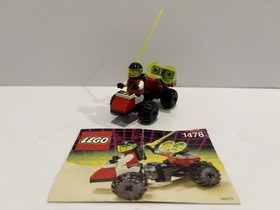 Lot Lego Space M Tron 1990, Lego 6896, 6811, 6833 X 2, 1478 With Instructions