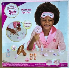 Disney Princess Style Collection Ultimate Spa Set, with 20 Accessories