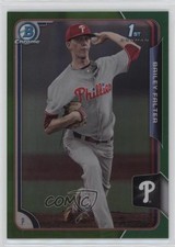 2015 Bowman Draft Chrome Green Refractor 55/99 Bailey Falter #3 0tw4
