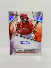 RAINIEL RODRIGUEZ 2025 Bowman’s Best Refractor Auto St. Louis Cardinals #B25-RR