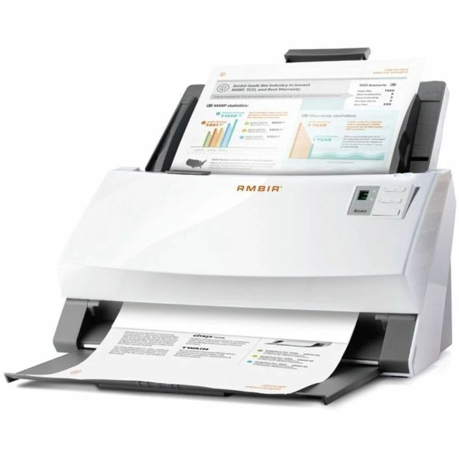 Ambir ImageScan Pro 340 Sheetfed Scanner - 600 dpi Optical (ds340-se) (ds340se) - Image 2 of 4