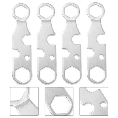 4 Pcs Skateboard Tool Accessories Hardware Kit Tools Multi-function Wrench