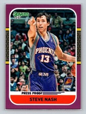 2022-23 Donruss #21 Steve Nash Retro Series Purple Press Proof