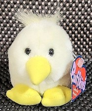 Vtg Puffkins Plush "Peeps" 6639-M Birthday 11-14-97 Swibco Magnet Chick