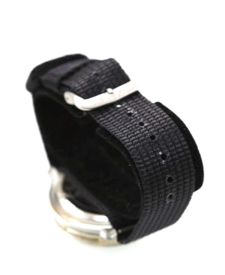 Reloj Fossil Hombre Plástico Transparente Acero Inoxidable St WR Batería Estado de ánimo Negro Nylon Cuarzo Foto 3 de 4