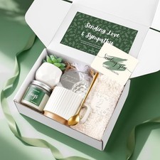 Sympathy Gifts for Loss of Loved One, Memorial Condolences Gift Basket with