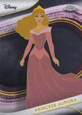 PRINCESS AURORA SLEEPING BEAUTY TOPPS CHROME DISNEY BASE CARD #120 2025 25