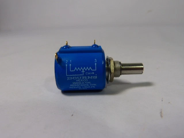 Bourns 3500S-2-104L Wirewound Potentiometer 100KOHM NWB - Image 2 of 3