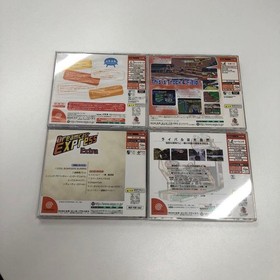 Sega Dreamcast Game Lot 4 Games Sega Rally Virtua Athlete 2K Japan NTSC-J