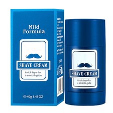 Men Cream Shaving 40g Hydrating Shaving Cream 2 In 1 Smooth Shave Balm Stick