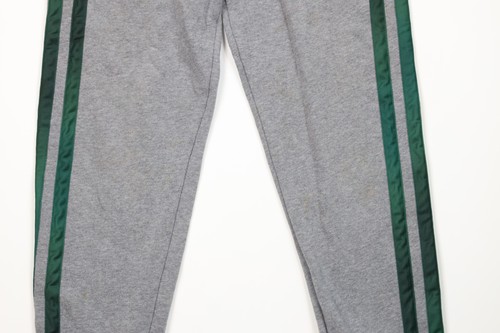 Vintage Y2K Adidas Boys Large Spell Out Striped Sweatpants Joggers Pants Gray - Picture 3 of 17