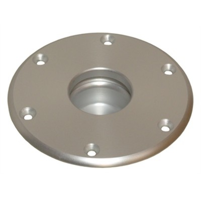 Springfield Marine 3660107 Rund Verstaubarer Anodi Alaun Tisch Basis 9 '' Post