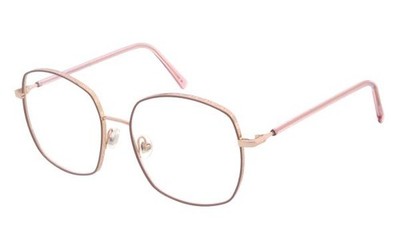 Andy Wolf 4808 05 Damen Brille Metall Quadratisch Rosa