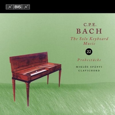 Bach C.P.E. / Spanyi - Solo Keyboard Music, Vol. 22 CD NEU