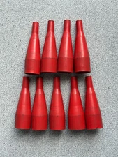 LOT OF 9 NEW NOS MUELLER ELECTRIC BU-26-2 INSULATOR BU-24A/25/25C ALLIGATOR CLIP