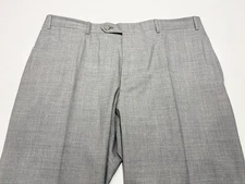 Canali Men’s Siena Wool Classic Fit Dress Pants Grey Size 54 (38 US) MSRP $625