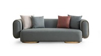 Dreisitzer PolstermöBel Couch 230Cm Wohnlandschaft Sofa Sitzpolster