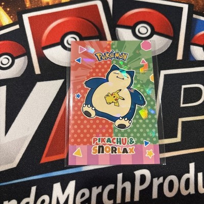Rare Pokemon Card Database Full Art Cute Pikachu And Snorlax Collab Card