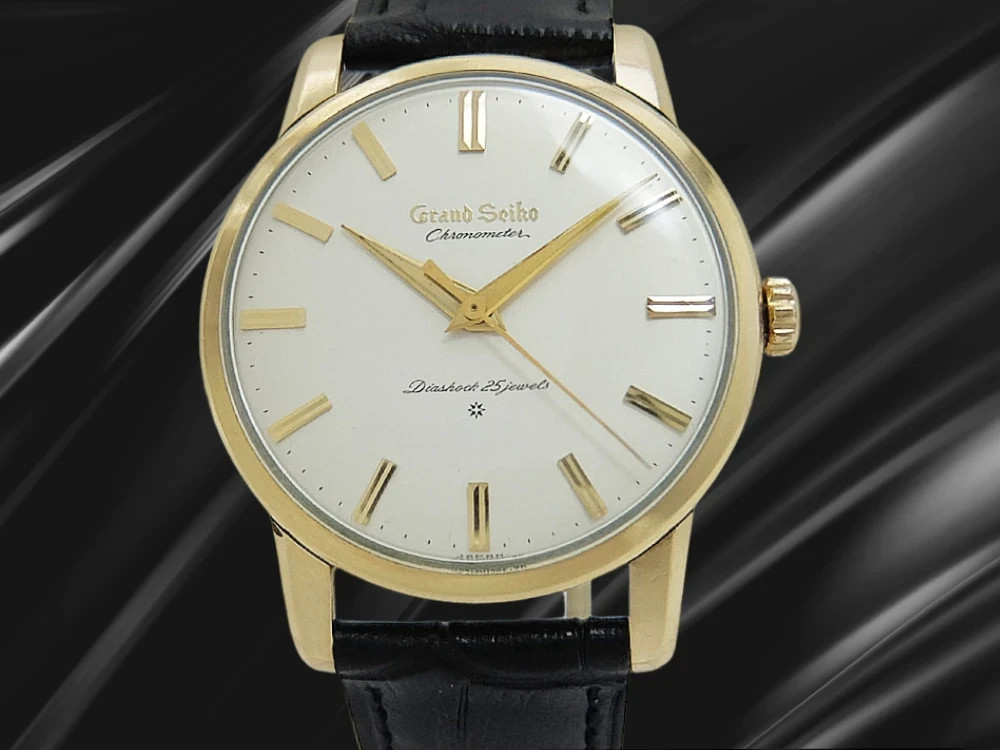 Grand Seiko 1st Model Chronometer J14070 Cal.3180 14K GF 1963 SD
