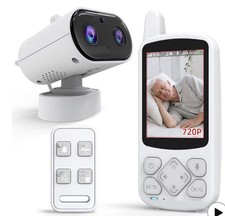 CallToU Elderly Monitor with Camera/Audio, 2-Way Talk Baby Monitors For Elderly