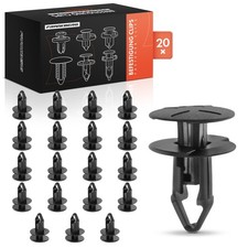 A-Premium 20x Bumper Trim Fastener Clips Nylon for Renault Clio Megane Scenic