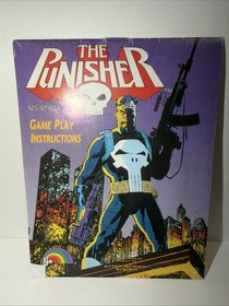 The Punisher Instruction Booklet manual - no game NES Nintendo RARE