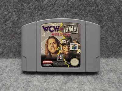WCW VS. NWO WORLD TOUR NINTENDO 64 PAL/EUU N64 MODUL CARTRIDGE WRESTLING GAME