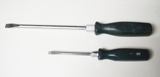2 Vintage S-k Tools Flat Head Screwdrivers 12.5 And 8 Sk 8100281004
