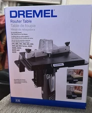 Dremel 231 Rotary Tool Compact Mountable Wood Shaper and Router Table