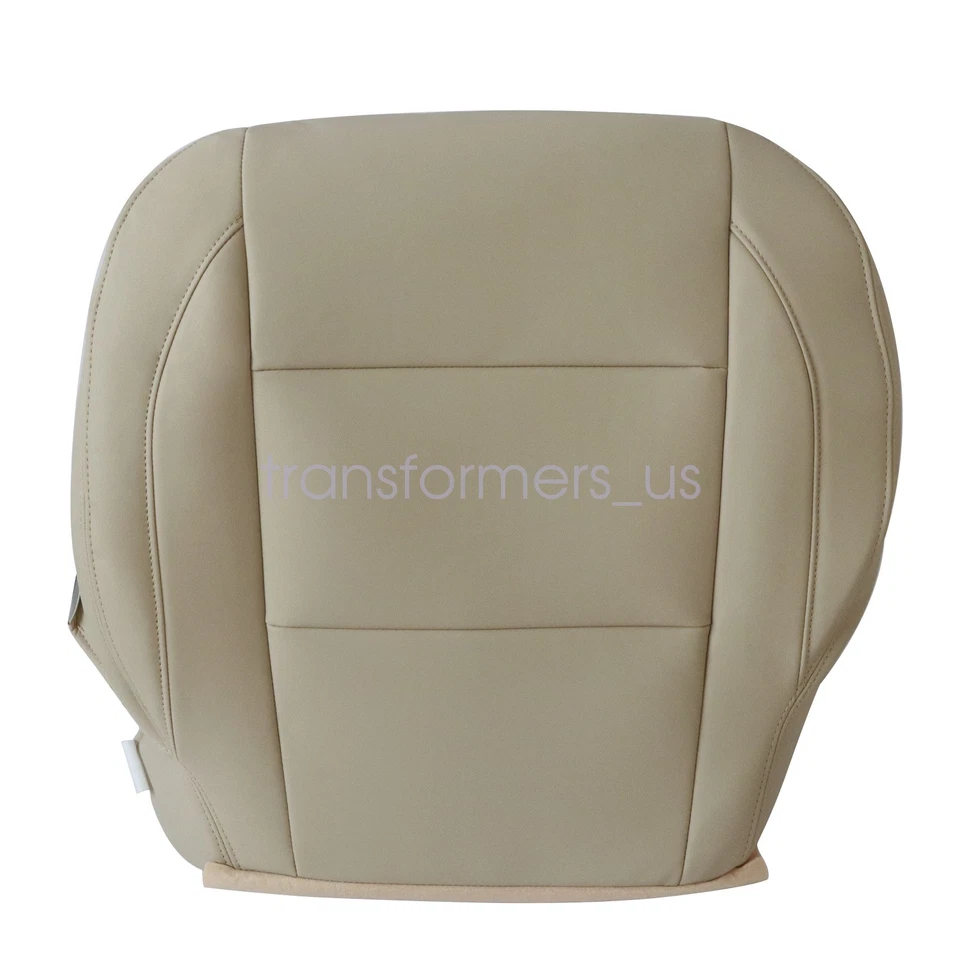 For 2004-2010 Infiniti QX56 Driver & Passenger Bottom Replacement Seat Cover Tan - Изображение 3 из 4