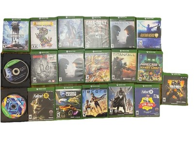 UNTESTED xbox one game lot bundle 19 Games