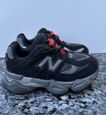 New Balance Sneakers 9060 Black Grey GS Size 9 Boys/Toddler
