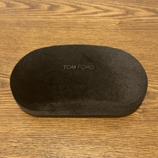 TOM FORD Black Velvet Hard Clamshell Eyeglass Case - Great Condition 