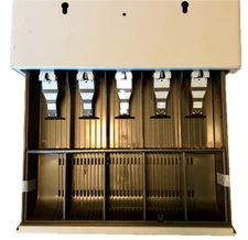 Used Casio DL-2429 Cash Drawer For Casio TE-2200 & TE-2400  (White)