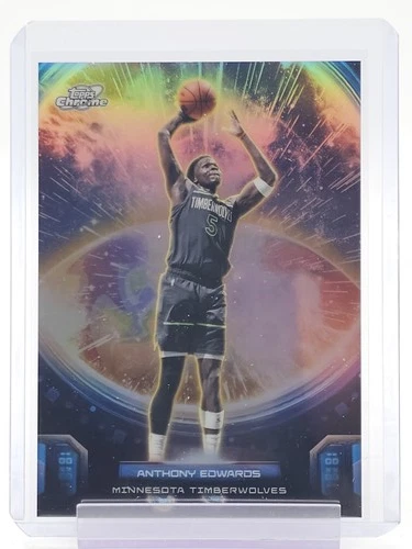 2025 Topps Cosmic Chrome Anthony Edwards Base (RAW)