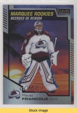 2020-21 O-Pee-Chee Platinum Marquee Rookies Sunset Pavel Francouz #185 READ 05xg