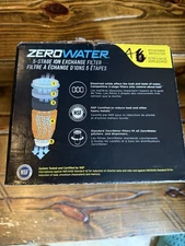 Zero Water Official Replacement Filter 5-Stage 0 TDS Replacement Lot Of 4