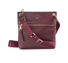 Dkny Gregorio Top Zip Web Strap Crossbody Handbag One Size REd