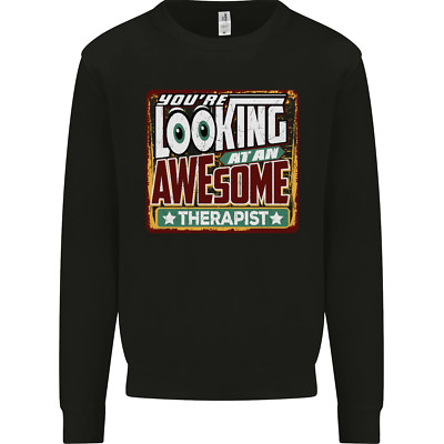 Youre Recherche At ein Genial Therapist Herren Sweatshirt