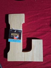 Unfinished Wooden Stand Alone Letter L- 7.5 Inches X 5.5 Inches X .5 Inches