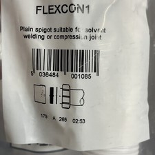 McAlpine 1-¼" (32mm) Flexible Waste Pipe Connector FLEXCON - 1